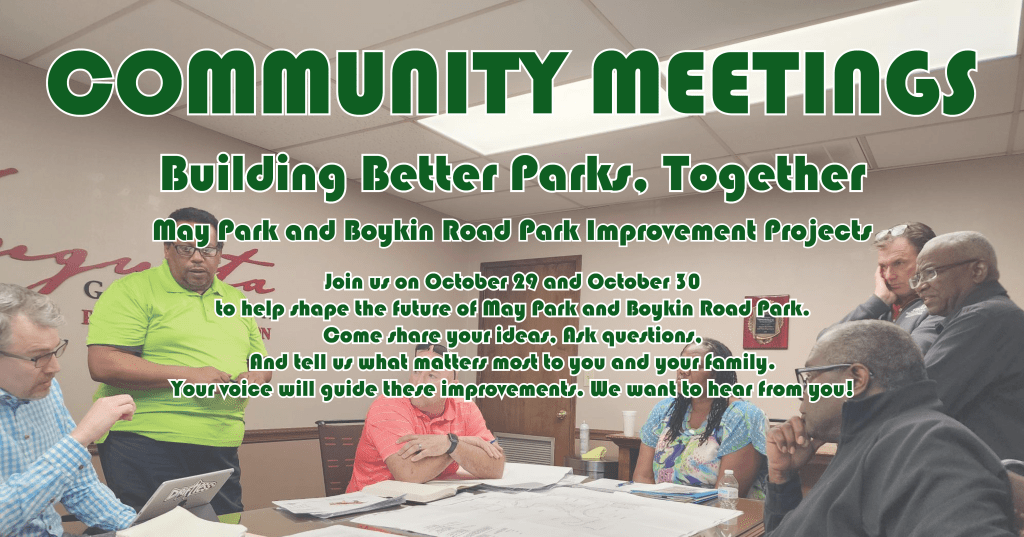 Building Better Parks, Together: May Park and Boykin Road Park Improvement&nbsp;Projects